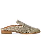 Robert Clergerie Asier Mules - Metallic