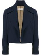 Golden Goose Deluxe Brand Ména Cropped Wool Jacket - Blue