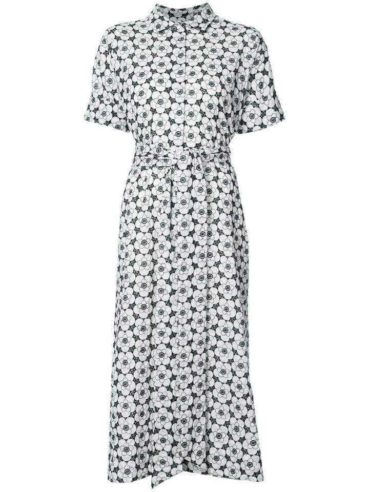 Lisa Marie Fernandez Button Down Eyelet Dress - Black