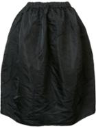 Black Comme Des Garçons Oversized Full Skirt, Women's, Size: Small, Polyester