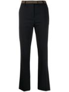 Roberto Cavalli Studded Tailored Trousers - Black