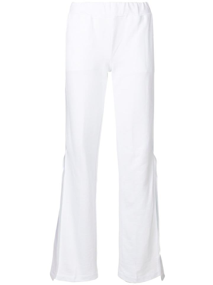 Federica Tosi Straight Leg Trousers - White