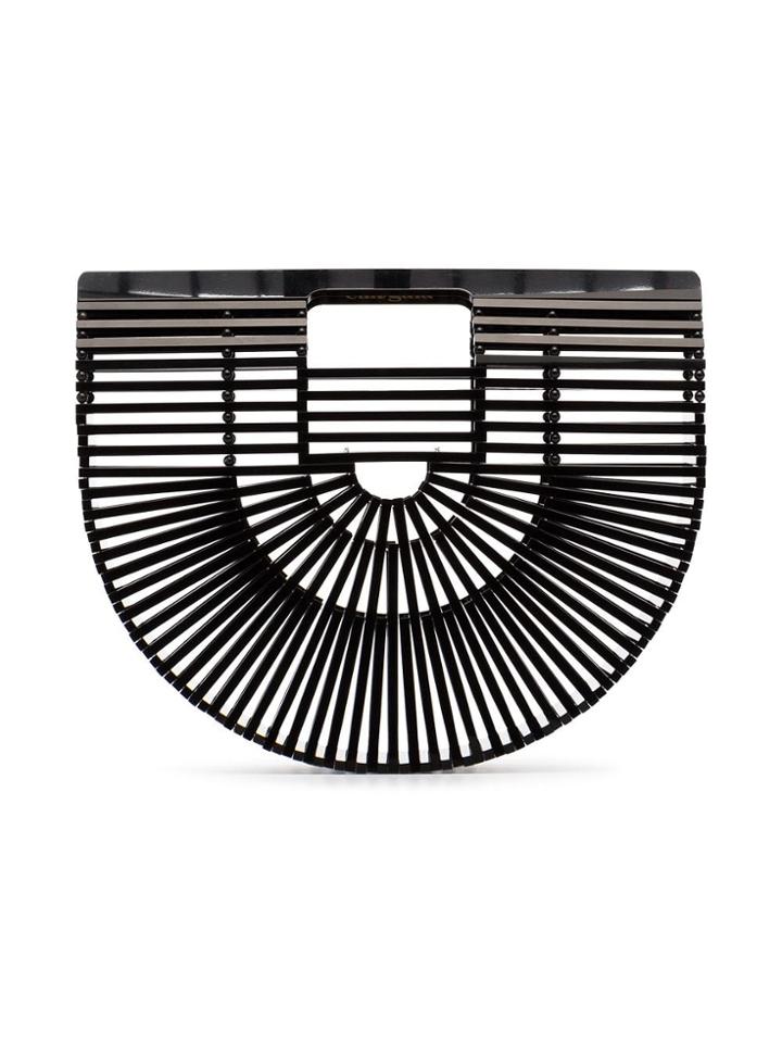 Cult Gaia Ark Acrylic Tote Bag - Black