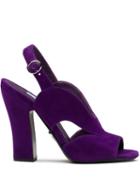 Prada Open-toe Sandals - Purple