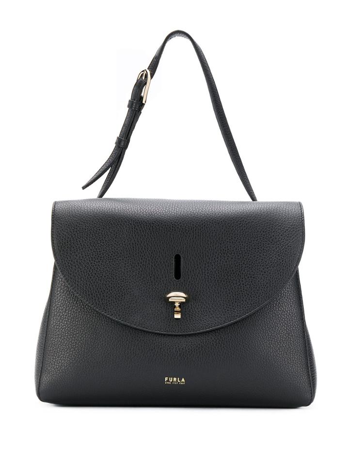 Furla Top Handle Tote - Black