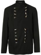 Yohji Yamamoto Pre-owned Horn Buttons Blazer - Black