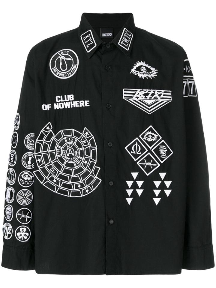Ktz Scout Patches Shirt - Black