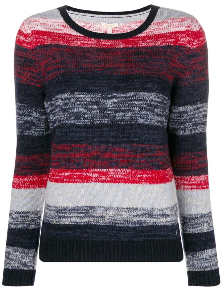 Barbour Striped Jumper - Blue