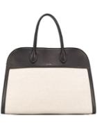 The Row Canvas Panelled Tote - Neutrals