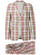 Comme Des Garçons Vintage Tartan Two-piece Suit - Multicolour