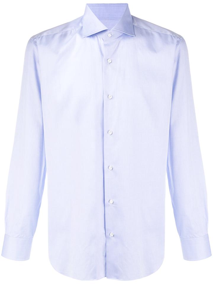 Barba Button-down Shirt - Blue