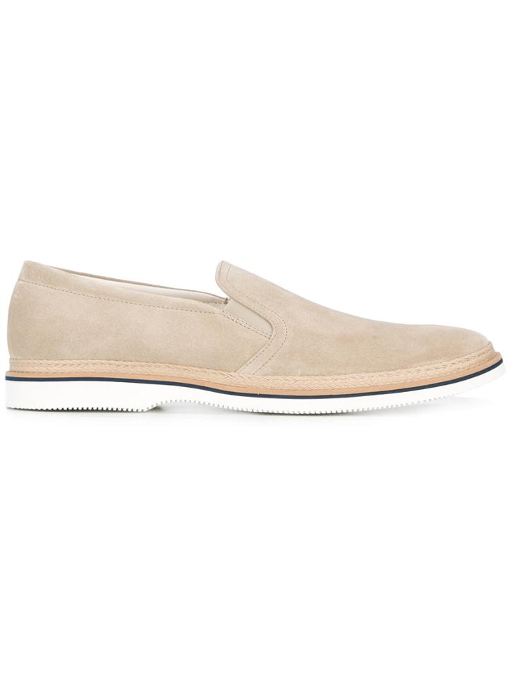 Hogan Plain Slippers - Nude & Neutrals