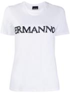 Ermanno Ermanno Embroidered Logo T-shirt - White
