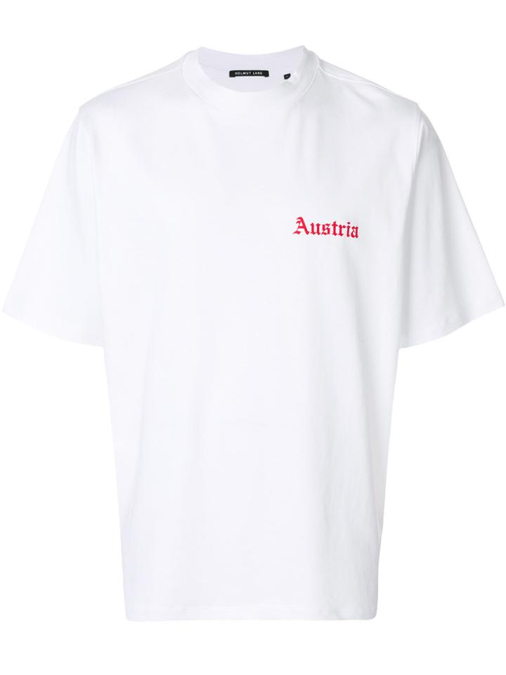 Helmut Lang Austria T-shirt - White