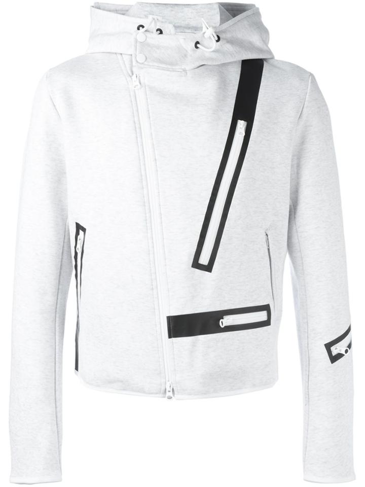 Y-3 Zipped Hoodie - Grey