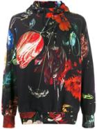 Paul Smith Floral Print Hoodie - Black