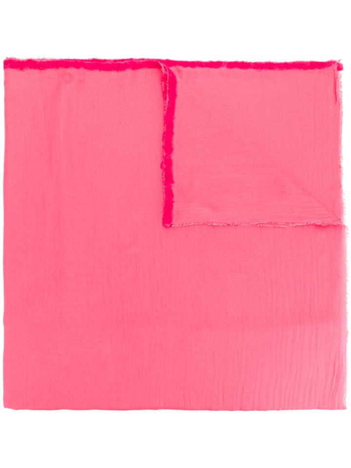 Faliero Sarti Wrap Scarf - Pink & Purple