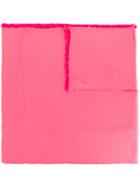 Faliero Sarti Wrap Scarf - Pink & Purple