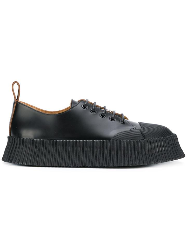 Jil Sander Hovercraft Sneakers - Black