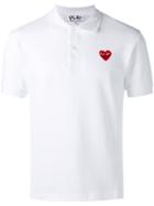 Comme Des Garçons Play - Classic Polo Top - Men - Cotton - L, White, Cotton