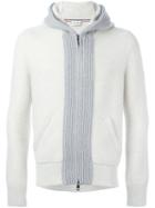 Moncler Ribbed Trim Hoodie