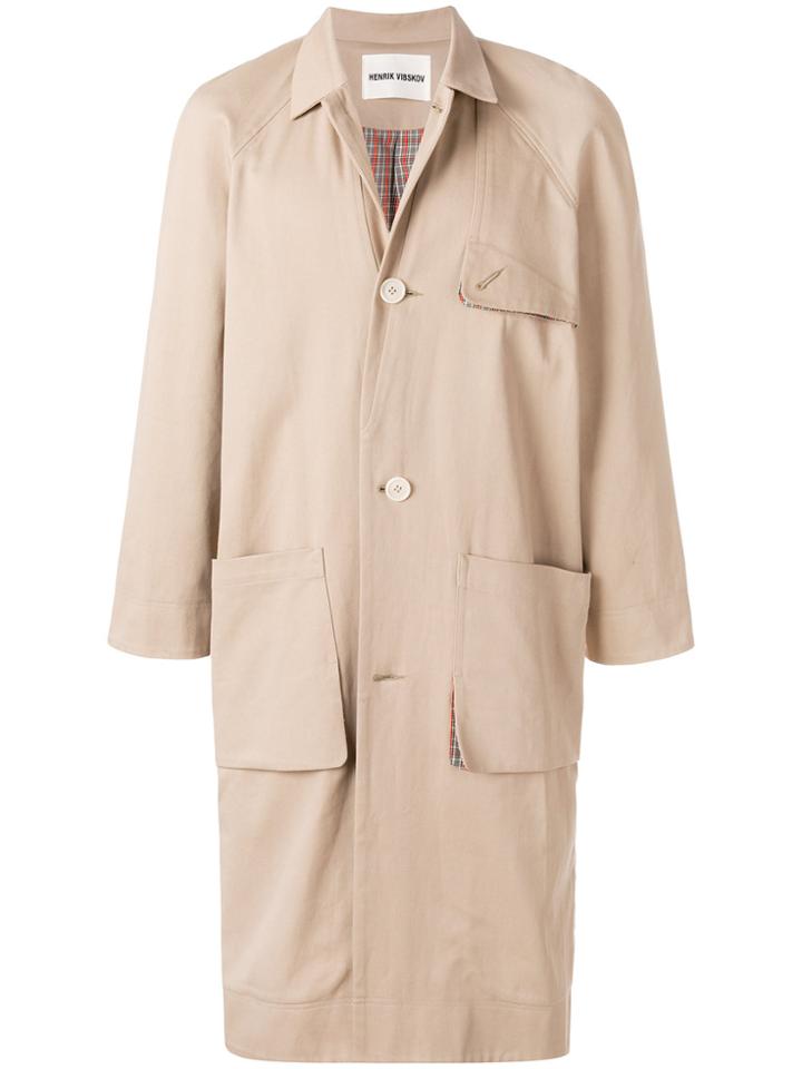 Henrik Vibskov Coat No9 - Nude & Neutrals