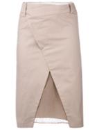 A.f.vandevorst - Superstar Skirt - Women - Silk/cotton/viscose - 34, Nude/neutrals, Silk/cotton/viscose