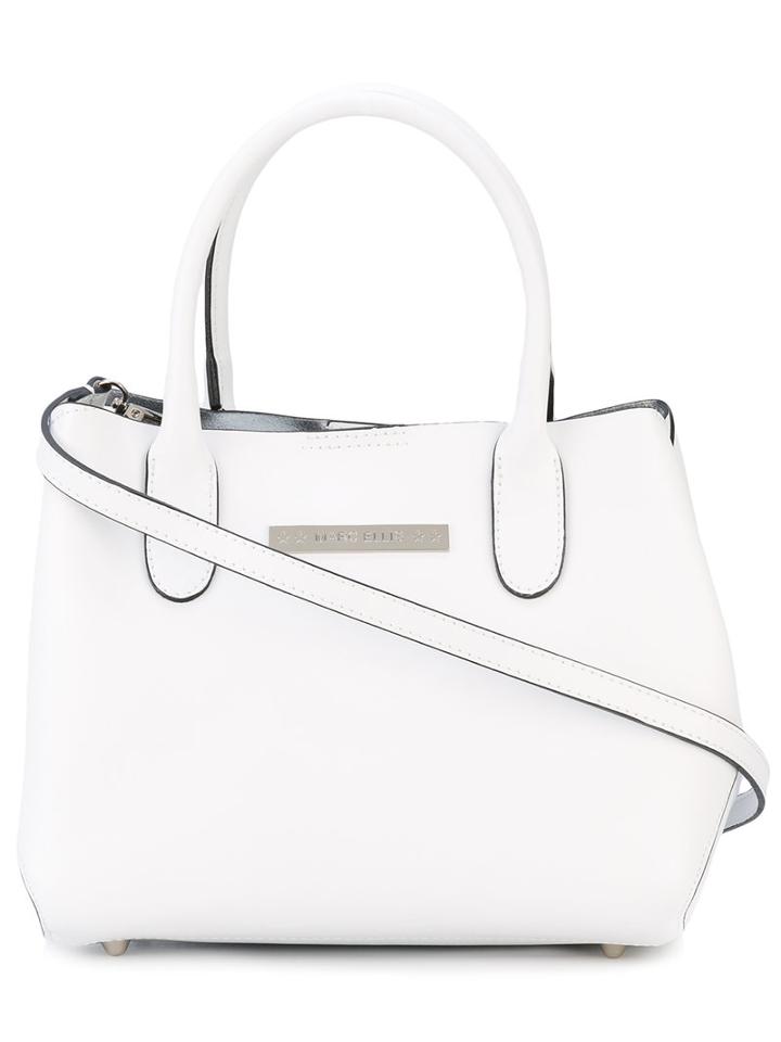 Eloise Tote - Women - Cotton/leather/polyester - One Size, White, Cotton/leather/polyester, Marc Ellis