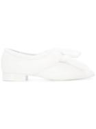 Jil Sander Bow Front Slippers - White