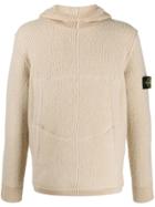 Stone Island Hooded Jumper - Neutrals