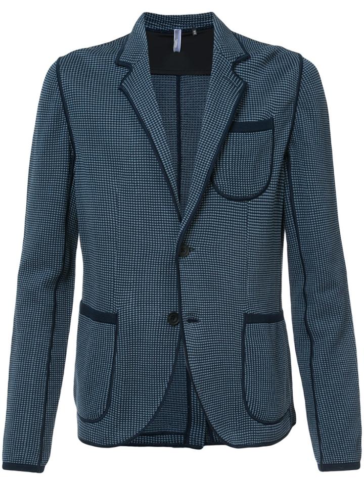 Engineered For Motion Leisure Sweater Blazer - Blue