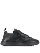 Tod's Perforated Low-top Sneakers - Black