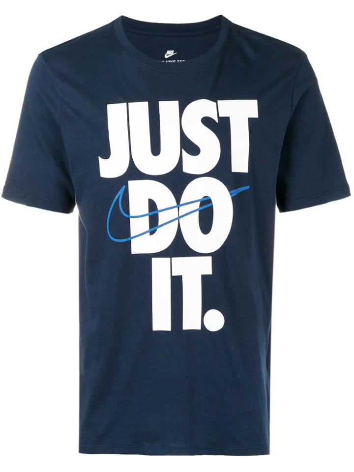 Nike Just Do It T-shirt - Blue