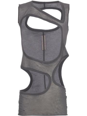 Adidas By Rick Owens Membrane Iii Tank Top - Grey