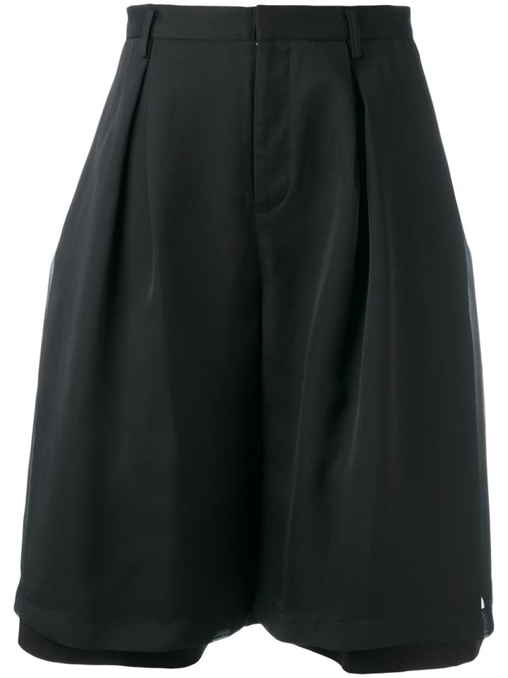 Comme Des Garçons Noir Kei Ninomiya Balloon Pants, Women's, Size: Small, Black, Cotton/polyester/polyurethane