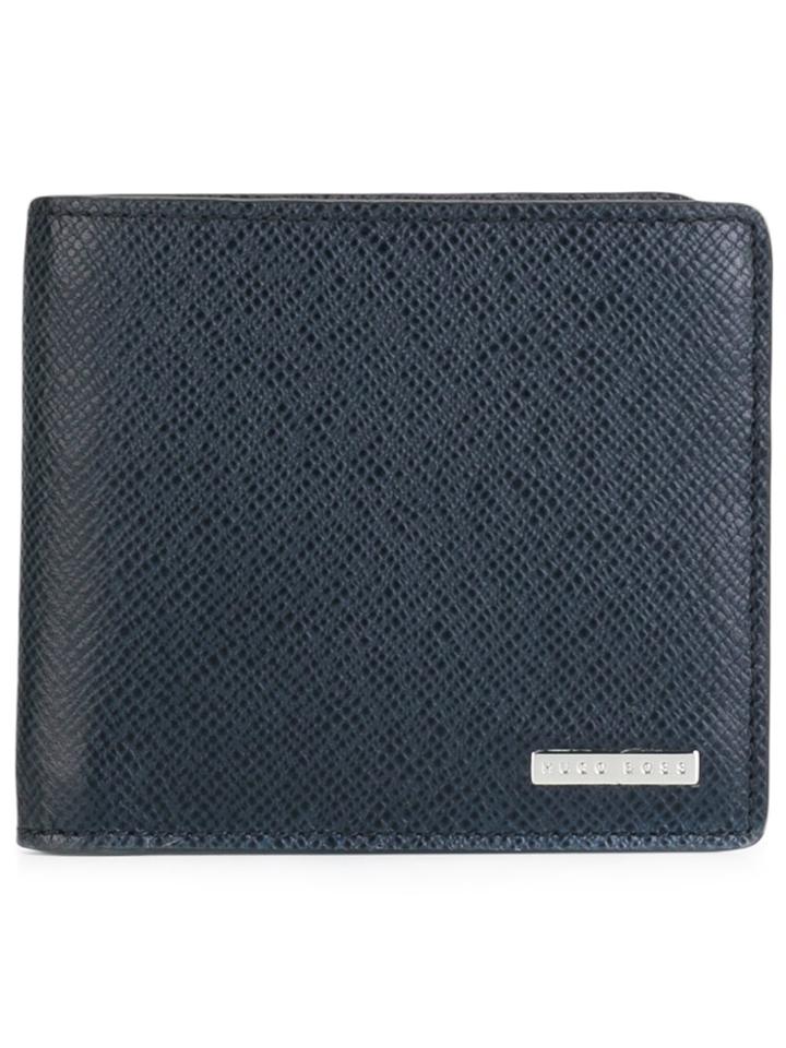 Boss Hugo Boss Logo Plaque Cardholder - Blue