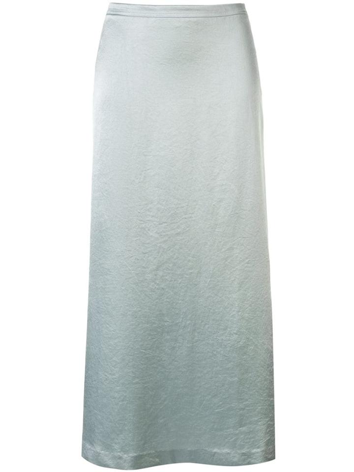 Tomorrowland Straight-fit Midi Skirt - Blue