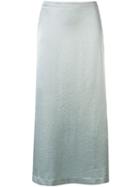 Tomorrowland Straight-fit Midi Skirt - Blue