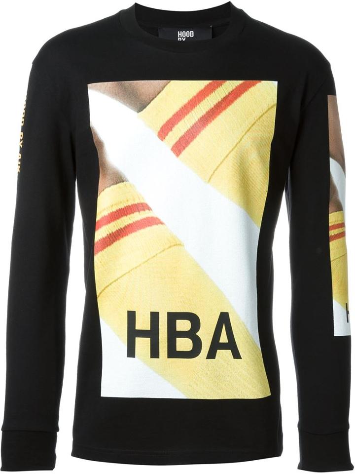 Hood By Air Logo Print Sweatshirt