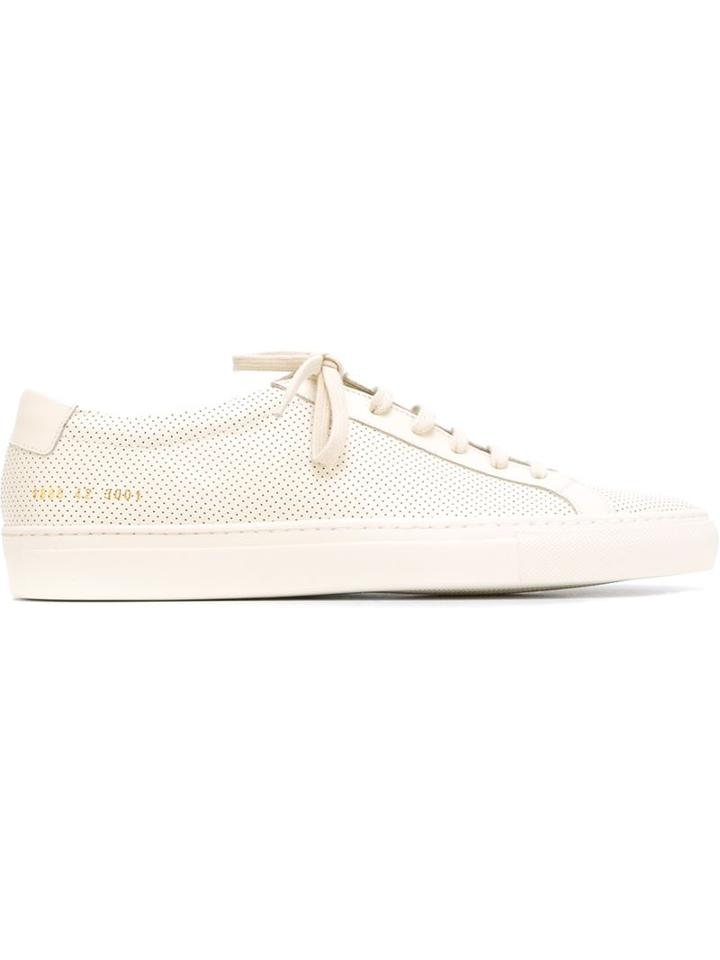 Common Projects Perforated Low-top Sneakers