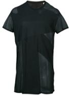 Julius Sheer Panel T-shirt, Men's, Size: 1, Black, Cotton