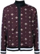 The Upside - Printed Bomber - Men - Polyamide - M, Pink/purple