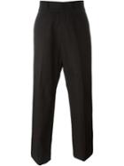 Lanvin Drop Crotch Trousers, Men's, Size: 46, Black, Cotton/viscose