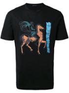 Versace - Printed T-shirt - Men - Cotton - Xxxl, Black, Cotton