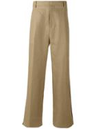 Givenchy - Wide Leg Trousers - Men - Linen/flax/wool/mohair/cotton - 50, Nude/neutrals, Linen/flax/wool/mohair/cotton