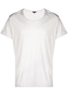 Ann Demeulemeester Plain Fitted T-shirt - Neutrals