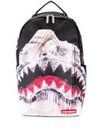 Sprayground Shark Print Backpack - Black