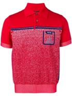 Prada Logo Polo Shirt - Red