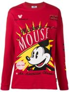 Gcds Vintage Mickey Mouse Sweatshirt - Red