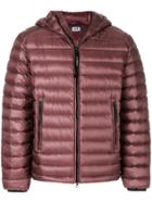 Cp Company Zipped Padded Jacket - Red